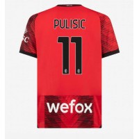 AC Milan Christian Pulisic #11 Domaci Dres 2023-24 Kratak Rukav